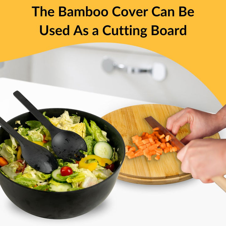 Bamboo Salad Bowl