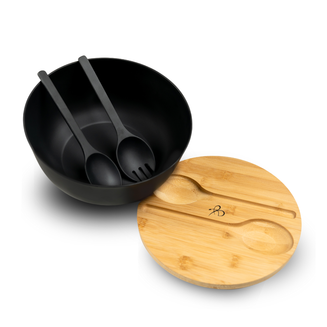 Bamboo Salad Bowl