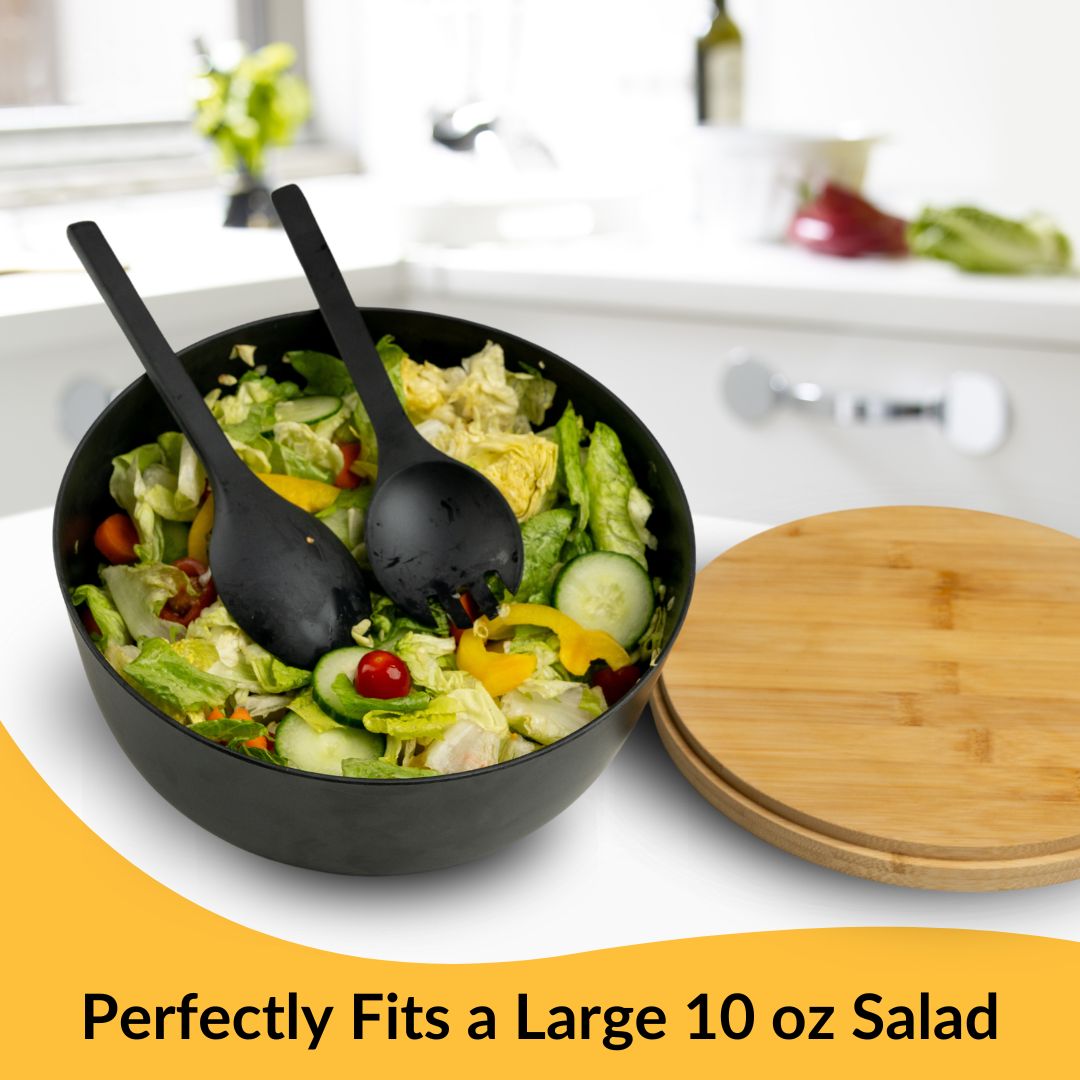 Bamboo Salad Bowl