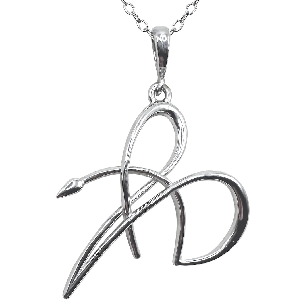 Signature B Pendant - Organic Design