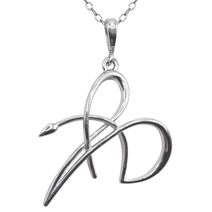 Signature B Pendant - Organic Design
