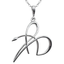 Load image into Gallery viewer, Signature B Pendant - Organic Design
