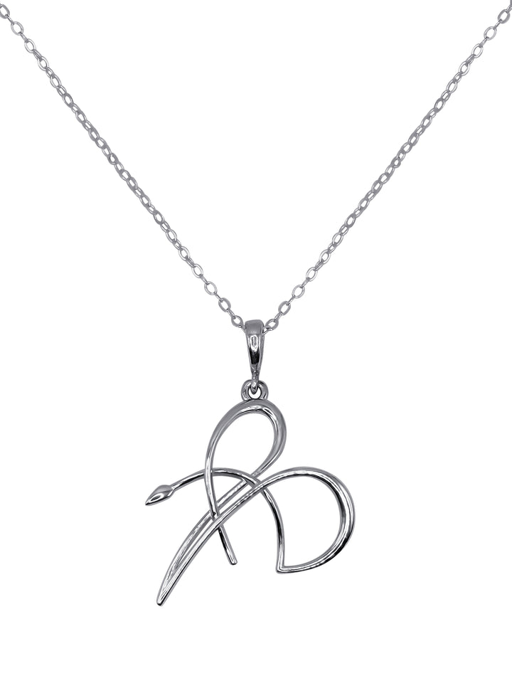 Signature B Pendant - Organic Design