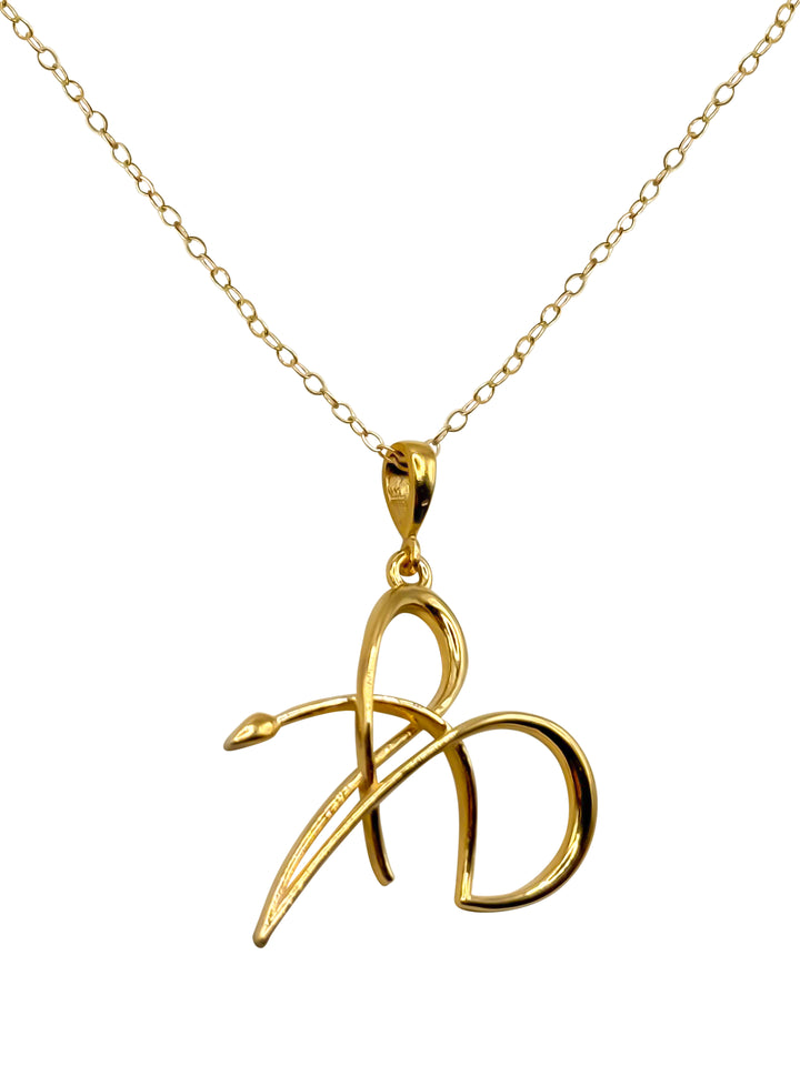 Signature B Pendant - Organic Design