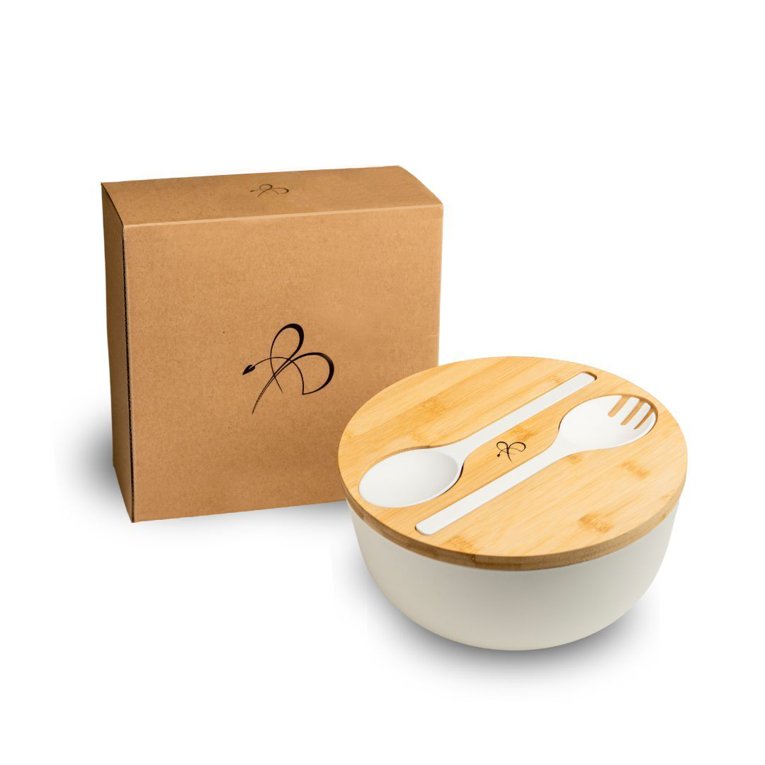 Bamboo Salad Bowl