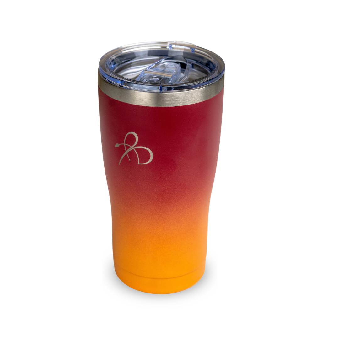 Signature B Logo 20oz Stainless Steel Travel Mug