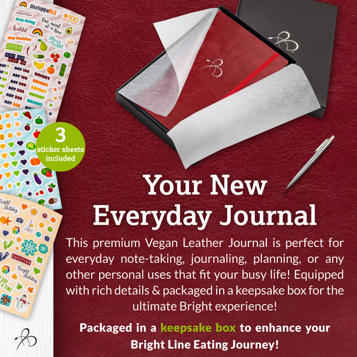 Blank Journal with Stickers